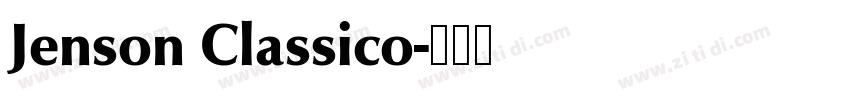Jenson Classico字体转换 Jenson Classico字体转换
